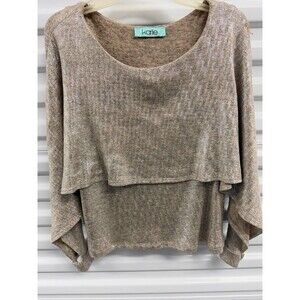 Karlie Women's Metallic Knit Top